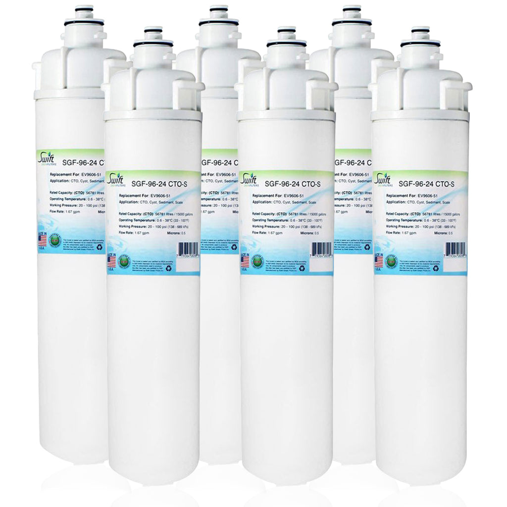 Replacement for Everpure EV9606-51 Filter by Swift Green Filters SGF-96-24 CTO-S