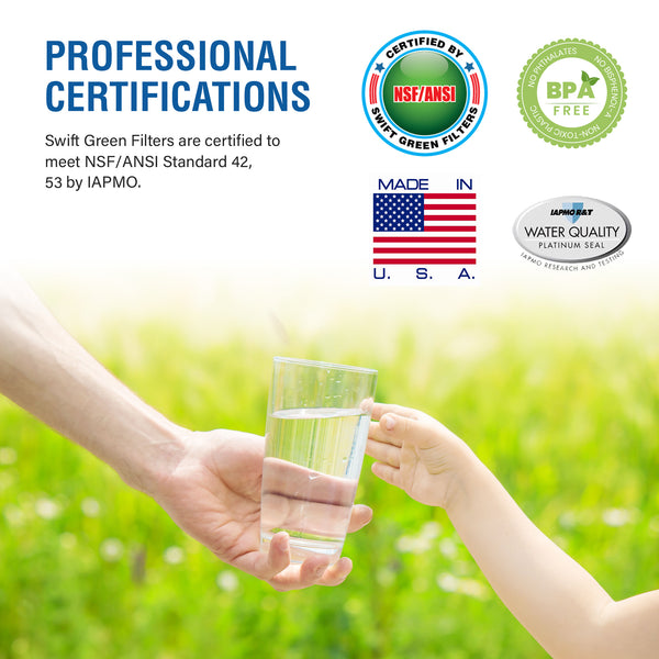 Swift Green Filter SGF-WF1CB VOC Removal Refrigerator Water Filter