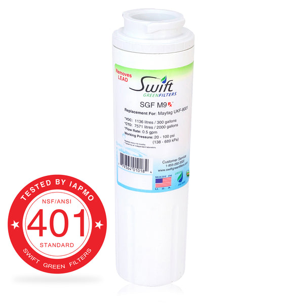 Swift Green Filter SGF-M9 Rx Pharmaceutical Removal Refrigerator Water Filter