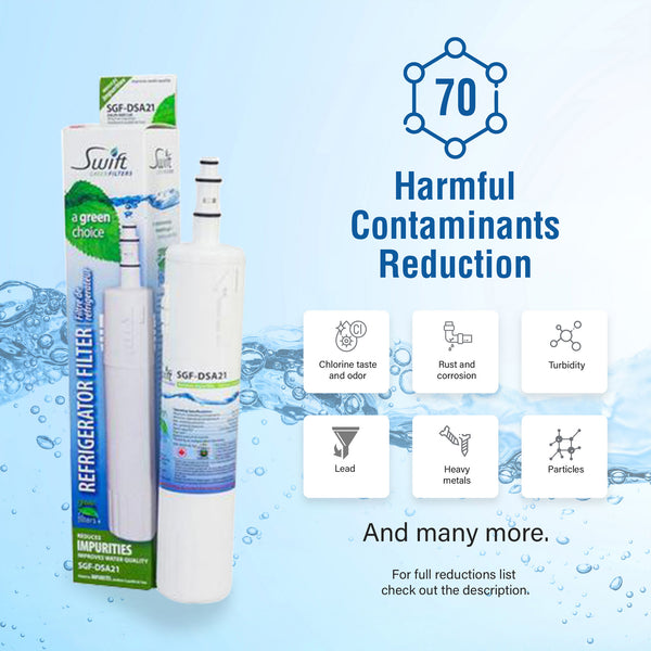 Swift Green Filter SGF-DSA21 VOC Removal Refrigerator Water Filter