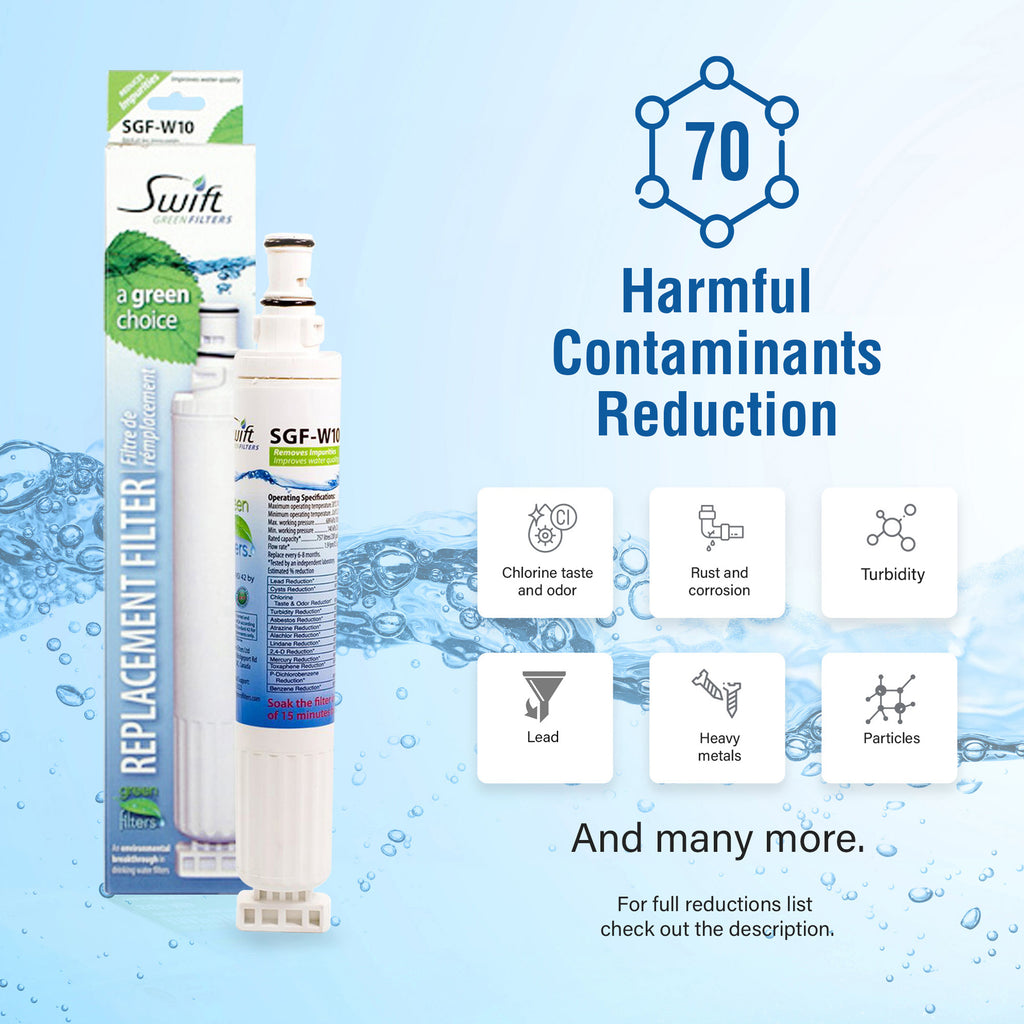Swift Green Filter SGF-W10 VOC Removal Refrigerator Water Filter