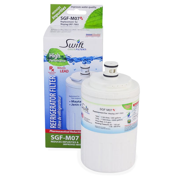 Swift Green Filter SGF-M07 Rx Pharmaceutical Removal Refrigerator Water Filter