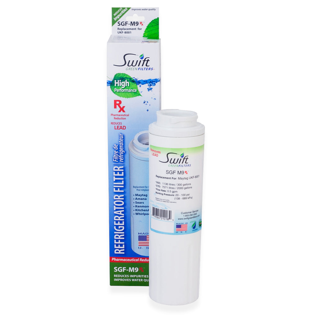 EveryDrop EDR4RXD1, Maytag Ukf8001 & Whirlpool 4396395 Compatible Pharmaceutical Refrigerator Water Filter