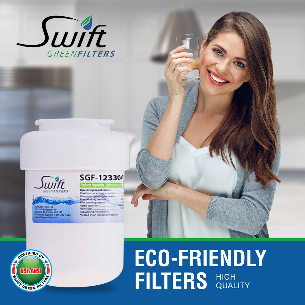 Amana WF-30, EcoAqua EFF-6021A & Kenmore 46-9014 Compatible VOC Refrigerator Water Filter